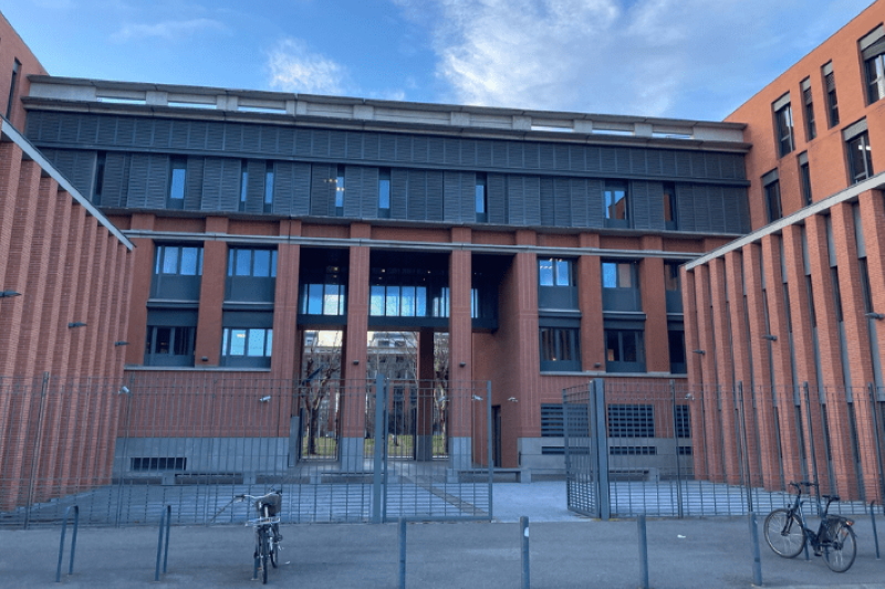 Visuel du rectorat de Toulouse (Haute-Garonne), où ae&t a contribué dans le cadre d'un PPMS. Crédit photo LJ.